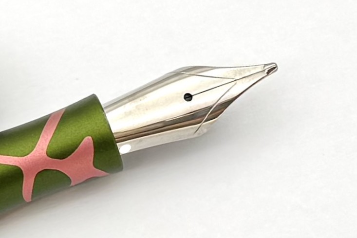 SchonDSGNAnodizedAluminumGreenSalmonSplashPocketSixFP_H